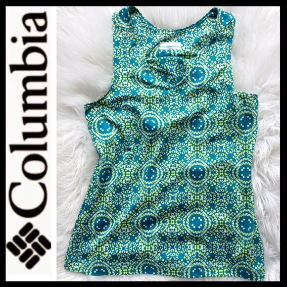 Columbia Omni-Wicking Geo Print Tank - Picture 1 of 4